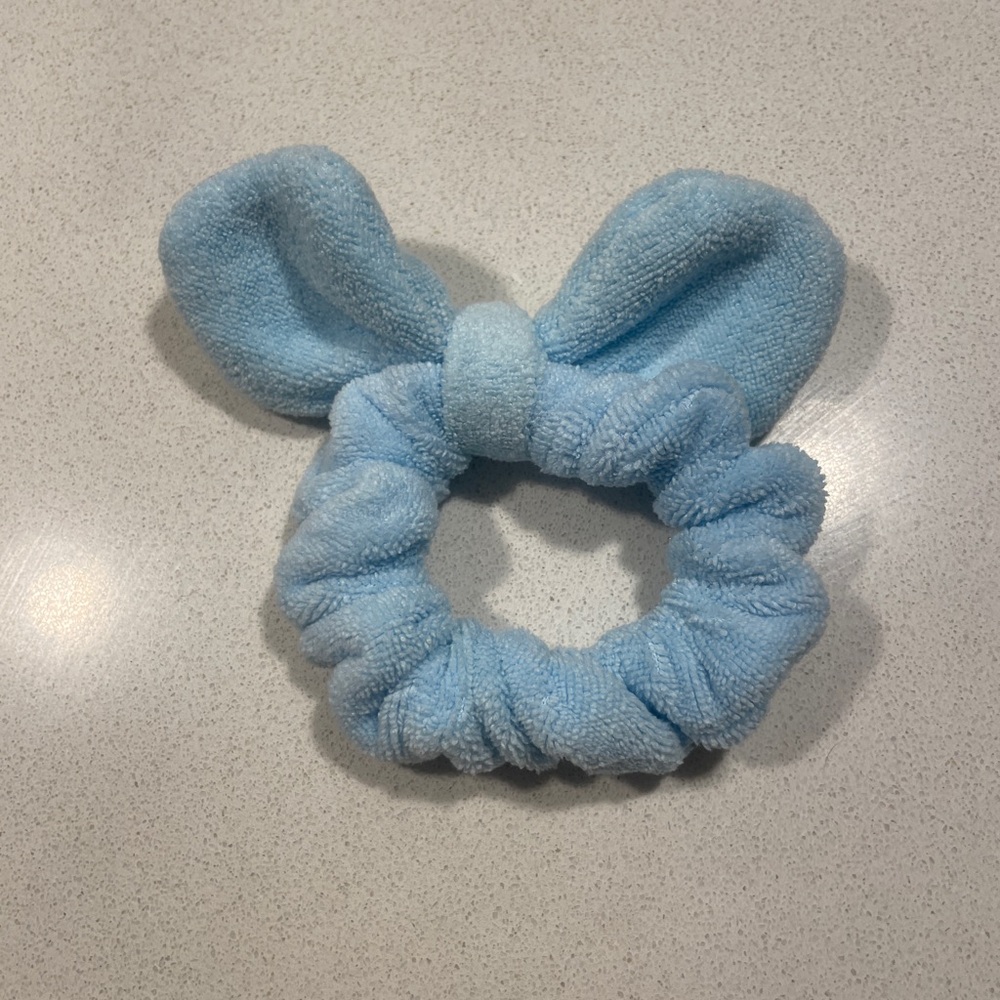 Stoney Clover Lane blue scrunchie
